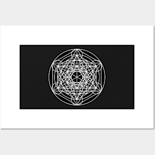 Metatron’s Cube Expanded 001 Posters and Art